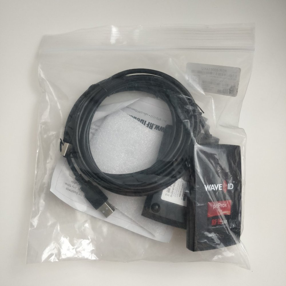 ♥️ NEW RFIDeas RDR-80081AKU pcProx Plus Card Access / Keystroking Reader